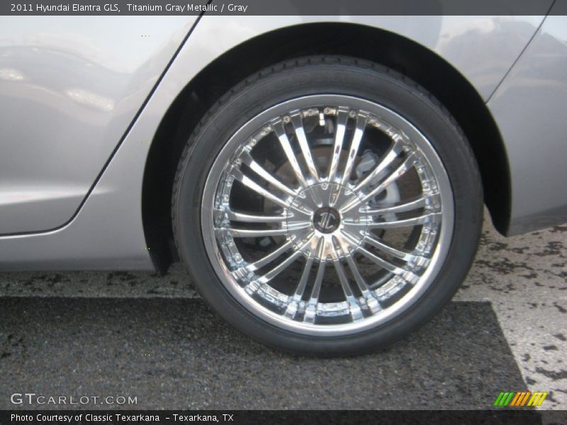 Titanium Gray Metallic / Gray 2011 Hyundai Elantra GLS