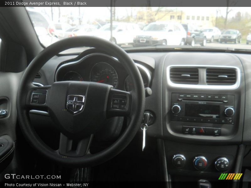 Black / Black 2011 Dodge Avenger Express
