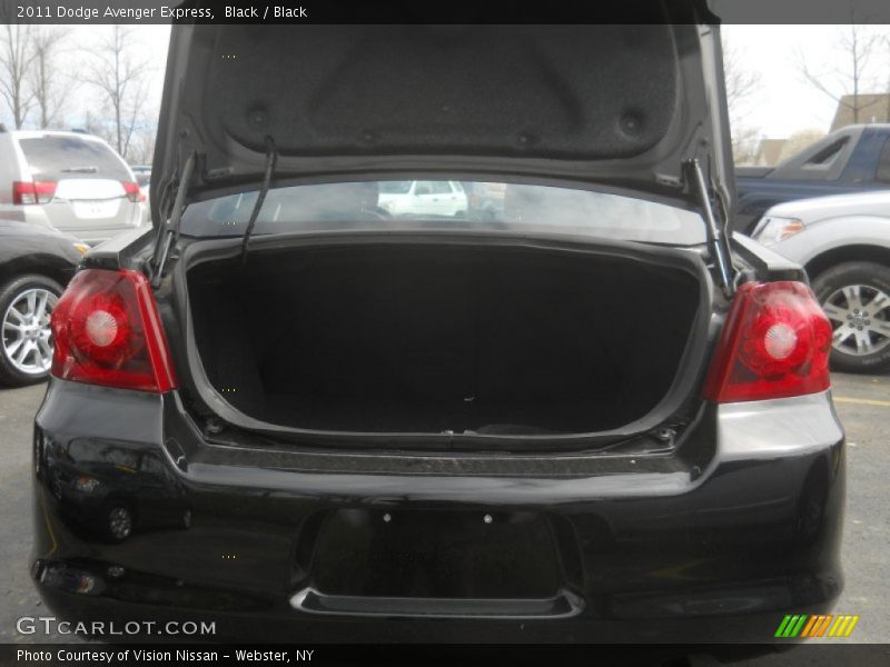 Black / Black 2011 Dodge Avenger Express