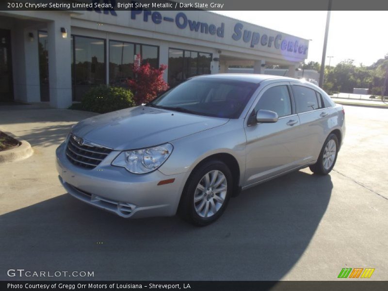 Bright Silver Metallic / Dark Slate Gray 2010 Chrysler Sebring Limited Sedan