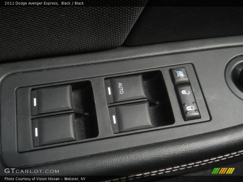 Black / Black 2011 Dodge Avenger Express