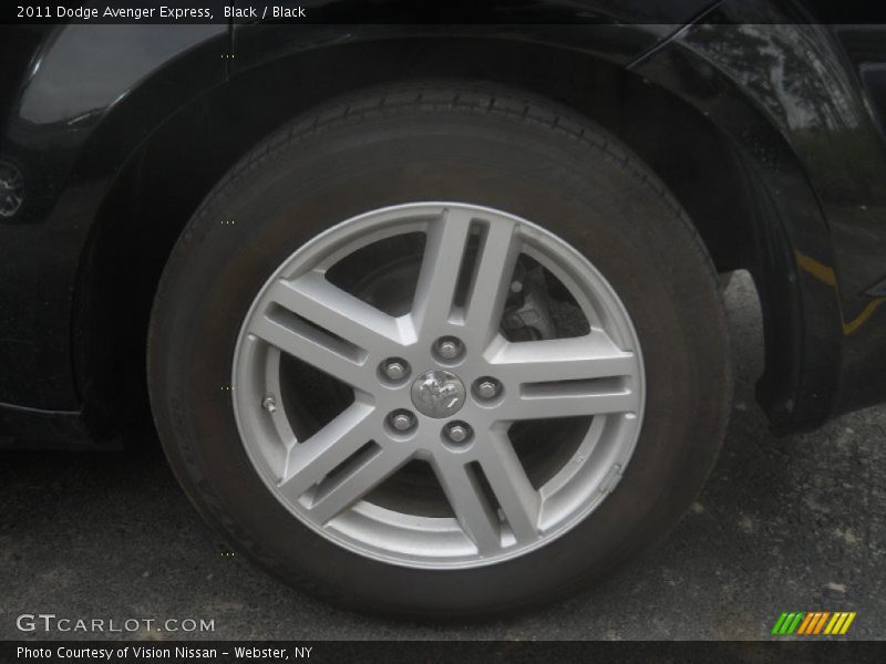 Black / Black 2011 Dodge Avenger Express