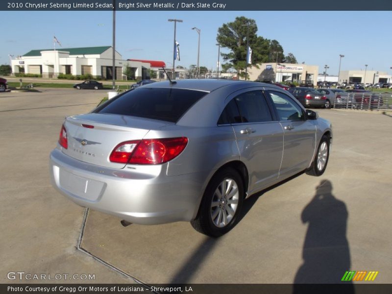Bright Silver Metallic / Dark Slate Gray 2010 Chrysler Sebring Limited Sedan