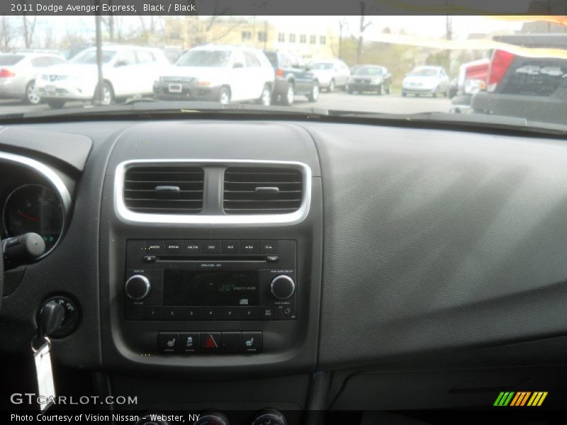 Black / Black 2011 Dodge Avenger Express