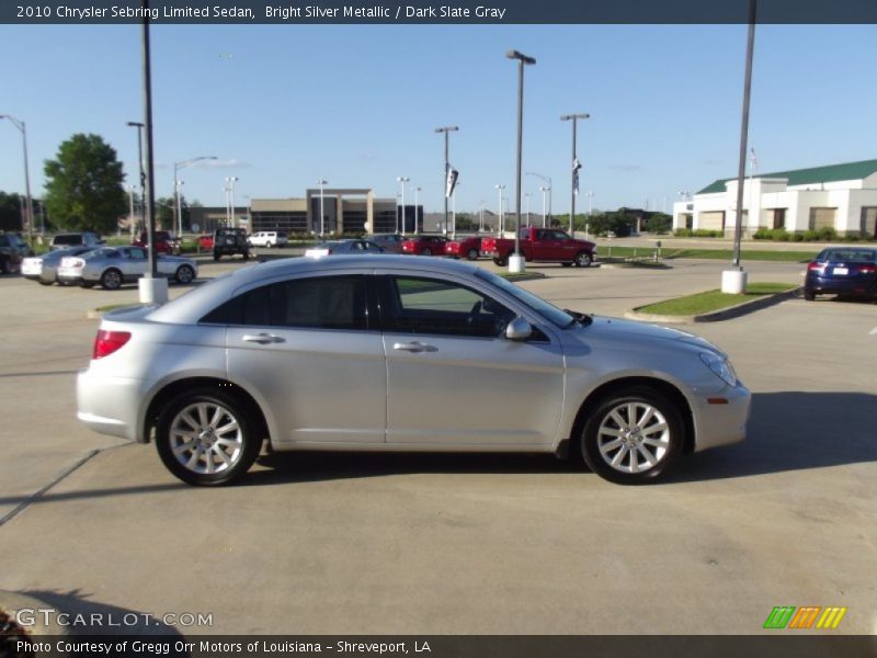 Bright Silver Metallic / Dark Slate Gray 2010 Chrysler Sebring Limited Sedan