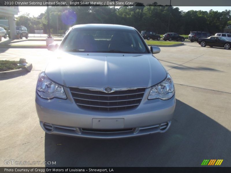 Bright Silver Metallic / Dark Slate Gray 2010 Chrysler Sebring Limited Sedan