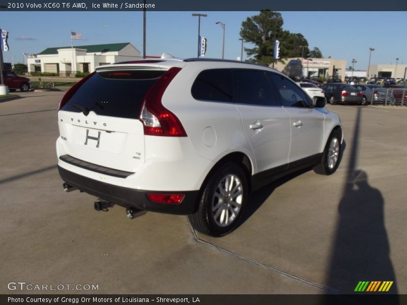 Ice White / Sandstone 2010 Volvo XC60 T6 AWD
