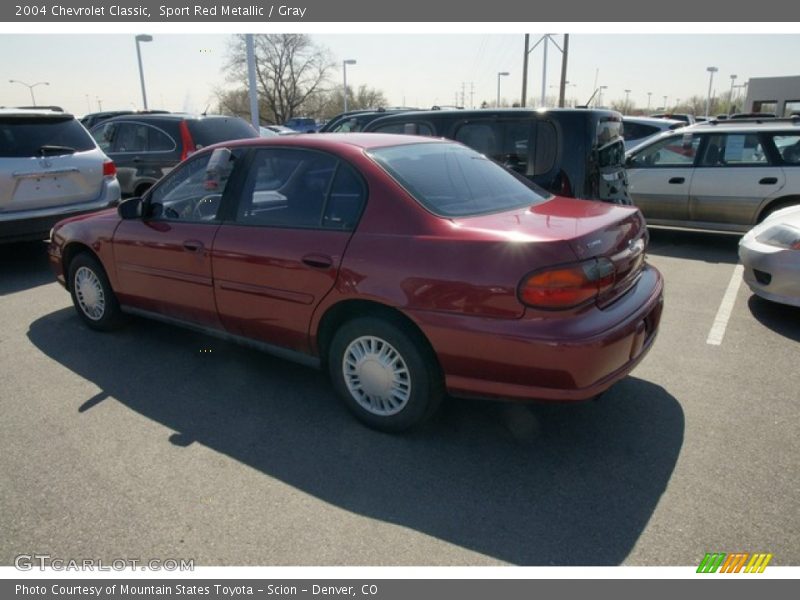 Sport Red Metallic / Gray 2004 Chevrolet Classic