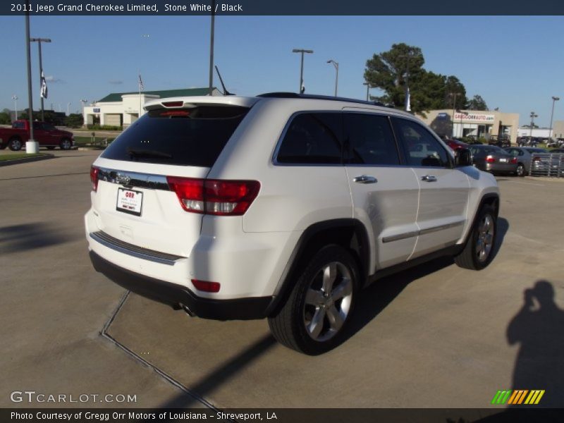 Stone White / Black 2011 Jeep Grand Cherokee Limited