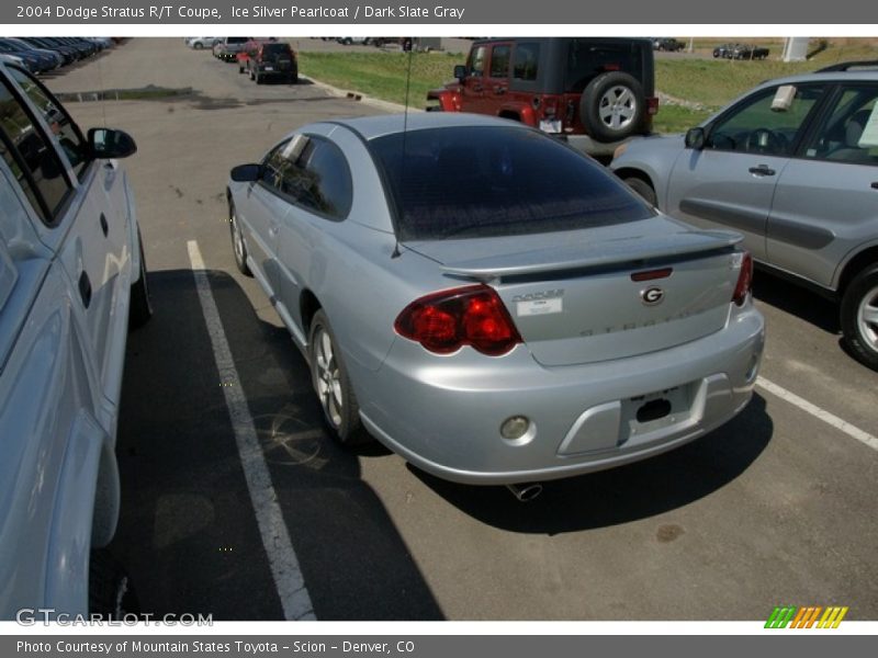 Ice Silver Pearlcoat / Dark Slate Gray 2004 Dodge Stratus R/T Coupe