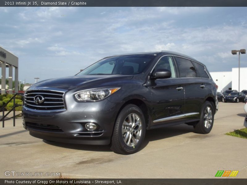 Diamond Slate / Graphite 2013 Infiniti JX 35