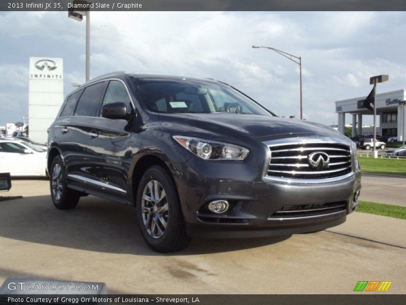 Diamond Slate / Graphite 2013 Infiniti JX 35