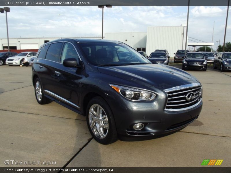 Diamond Slate / Graphite 2013 Infiniti JX 35 AWD