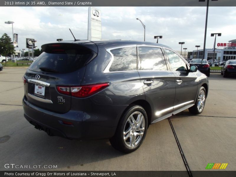 Diamond Slate / Graphite 2013 Infiniti JX 35 AWD