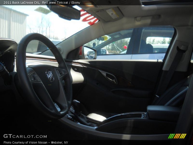 Red Jewel Tintcoat / Ebony 2011 Buick LaCrosse CXL