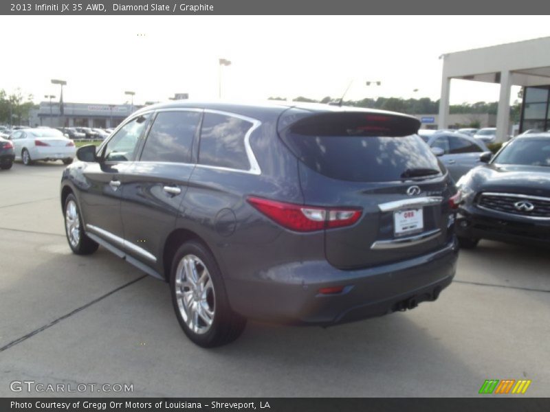 Diamond Slate / Graphite 2013 Infiniti JX 35 AWD