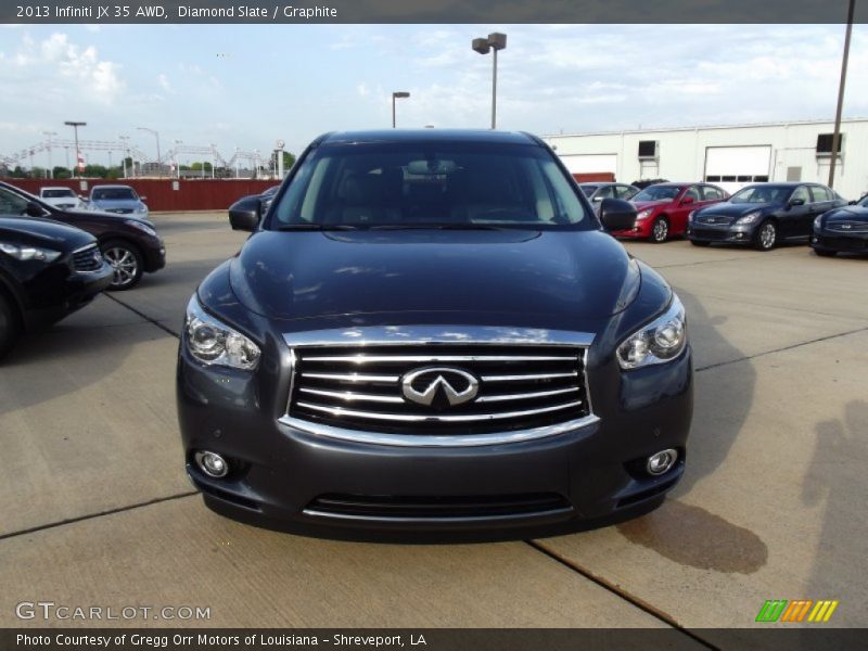 Diamond Slate / Graphite 2013 Infiniti JX 35 AWD