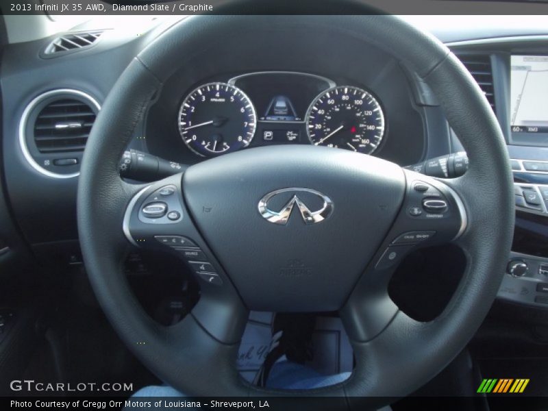 Diamond Slate / Graphite 2013 Infiniti JX 35 AWD