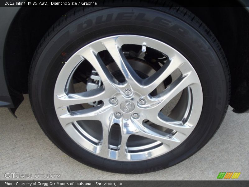 Diamond Slate / Graphite 2013 Infiniti JX 35 AWD