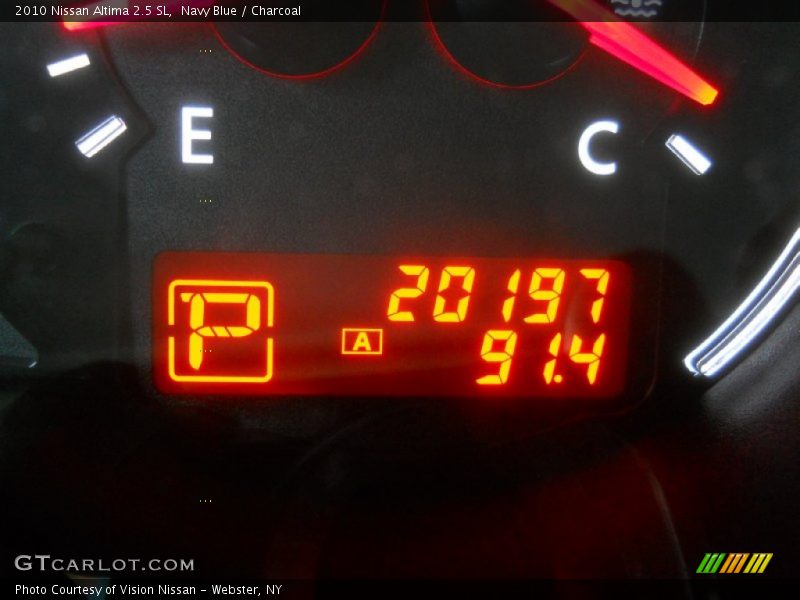 Navy Blue / Charcoal 2010 Nissan Altima 2.5 SL