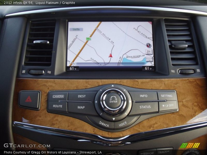 Liquid Platinum / Graphite 2012 Infiniti QX 56