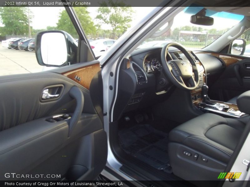 Liquid Platinum / Graphite 2012 Infiniti QX 56