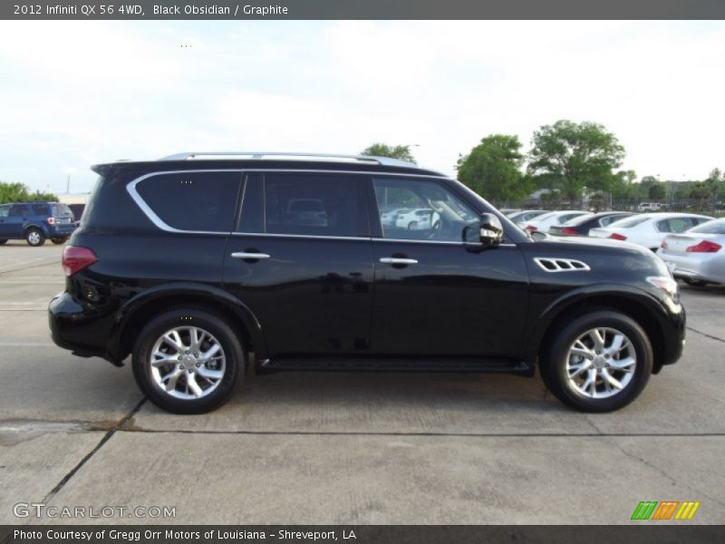 Black Obsidian / Graphite 2012 Infiniti QX 56 4WD