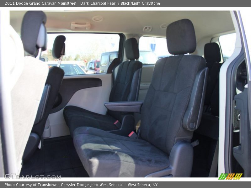 Dark Charcoal Pearl / Black/Light Graystone 2011 Dodge Grand Caravan Mainstreet