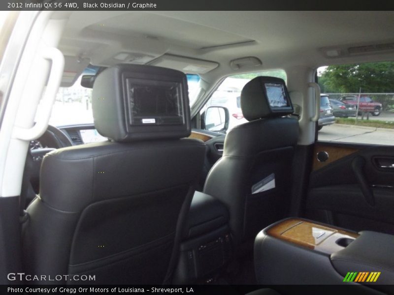 Black Obsidian / Graphite 2012 Infiniti QX 56 4WD