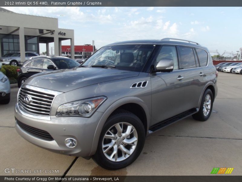 Platinum Graphite / Graphite 2012 Infiniti QX 56 4WD
