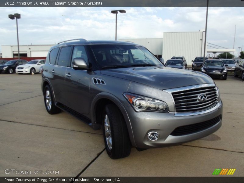Platinum Graphite / Graphite 2012 Infiniti QX 56 4WD