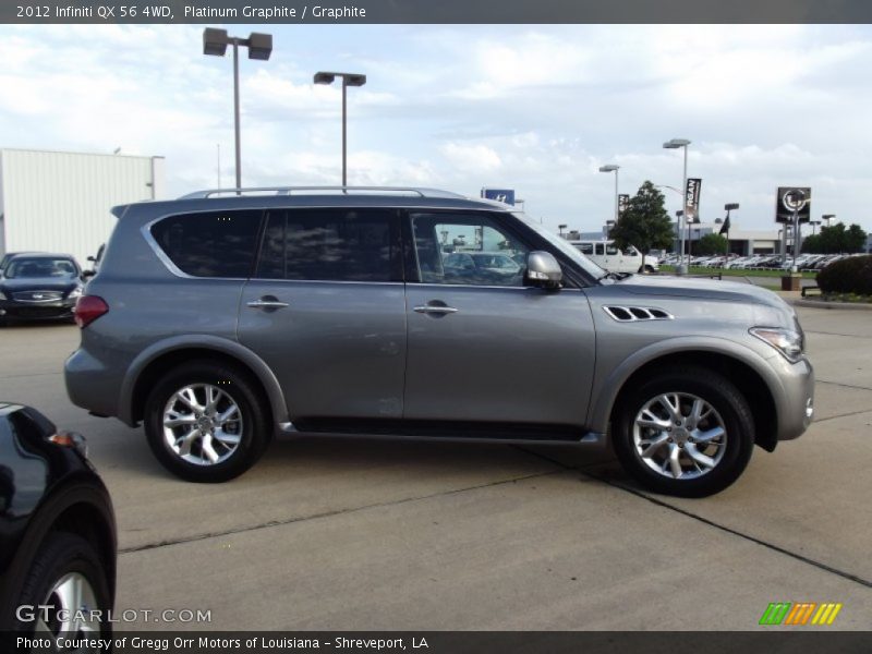 Platinum Graphite / Graphite 2012 Infiniti QX 56 4WD