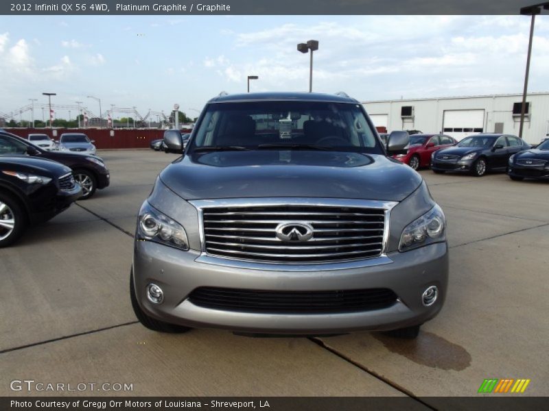 Platinum Graphite / Graphite 2012 Infiniti QX 56 4WD