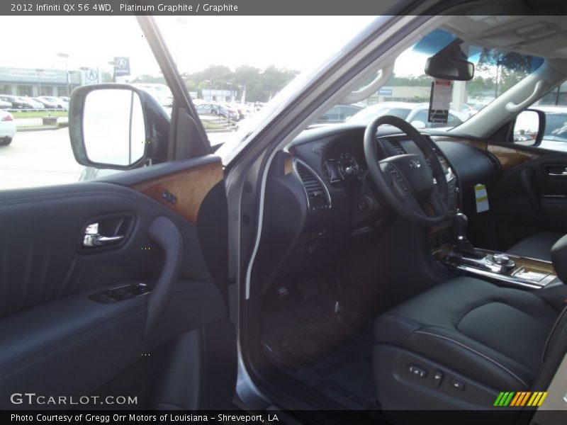 Platinum Graphite / Graphite 2012 Infiniti QX 56 4WD