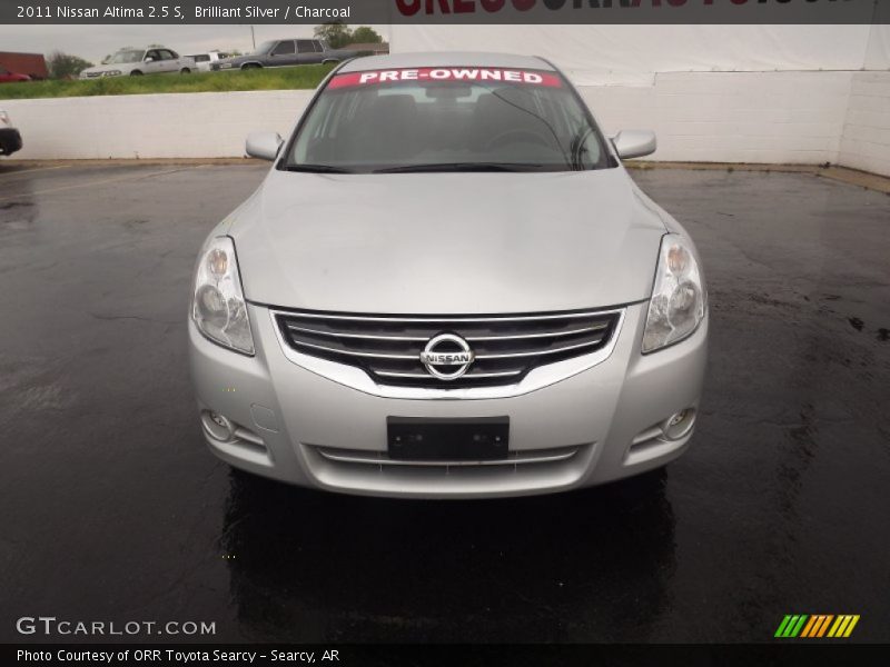Brilliant Silver / Charcoal 2011 Nissan Altima 2.5 S