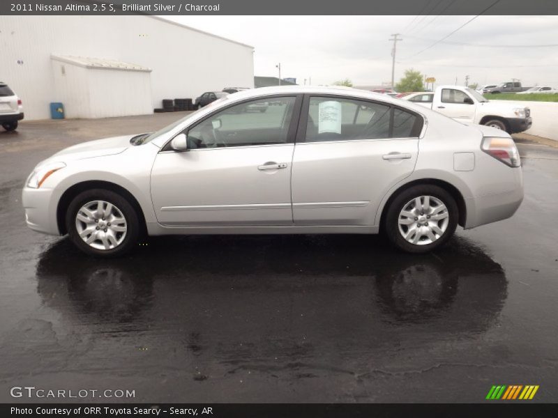 Brilliant Silver / Charcoal 2011 Nissan Altima 2.5 S