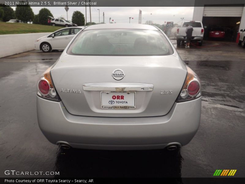 Brilliant Silver / Charcoal 2011 Nissan Altima 2.5 S