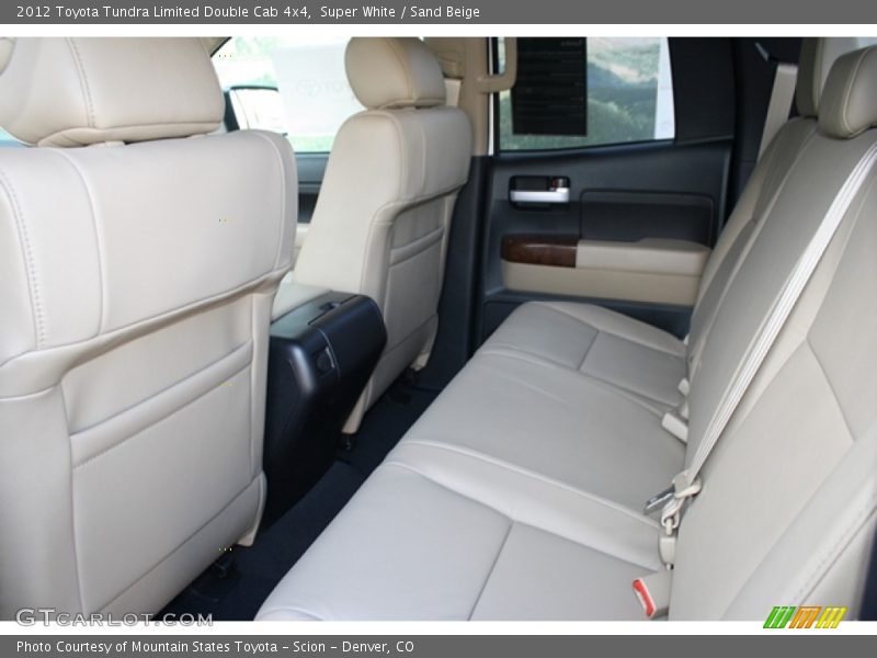 Super White / Sand Beige 2012 Toyota Tundra Limited Double Cab 4x4