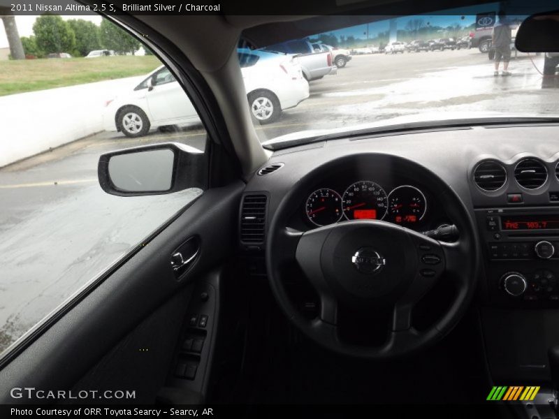 Brilliant Silver / Charcoal 2011 Nissan Altima 2.5 S