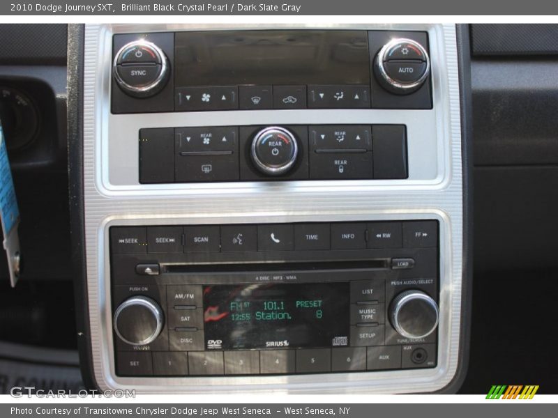 Brilliant Black Crystal Pearl / Dark Slate Gray 2010 Dodge Journey SXT
