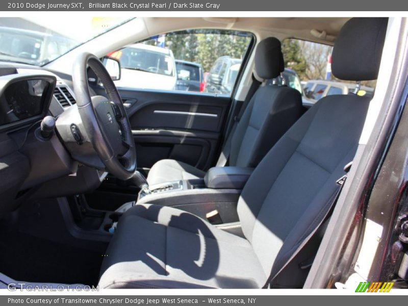 Brilliant Black Crystal Pearl / Dark Slate Gray 2010 Dodge Journey SXT