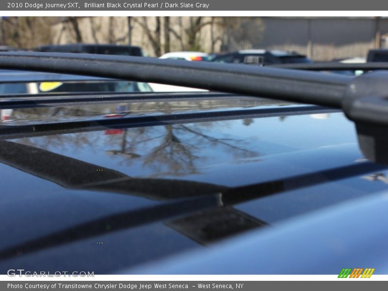 Brilliant Black Crystal Pearl / Dark Slate Gray 2010 Dodge Journey SXT