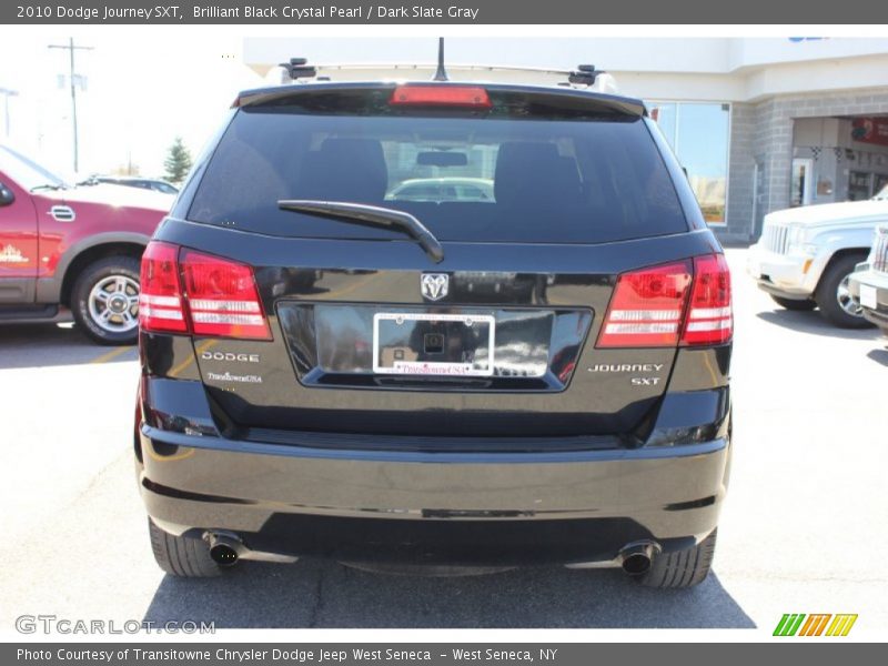 Brilliant Black Crystal Pearl / Dark Slate Gray 2010 Dodge Journey SXT