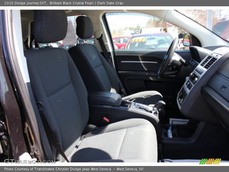 Brilliant Black Crystal Pearl / Dark Slate Gray 2010 Dodge Journey SXT