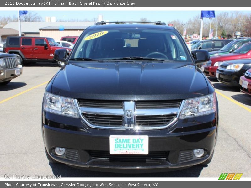 Brilliant Black Crystal Pearl / Dark Slate Gray 2010 Dodge Journey SXT