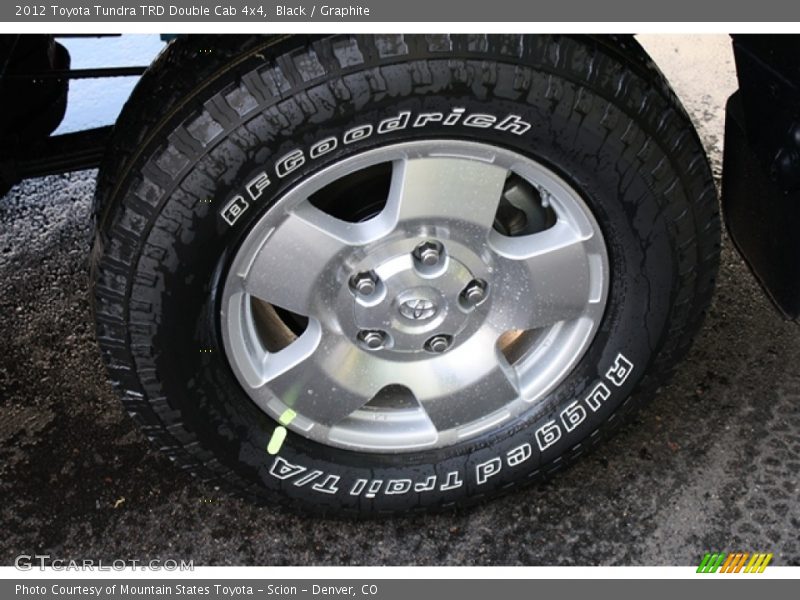 Black / Graphite 2012 Toyota Tundra TRD Double Cab 4x4