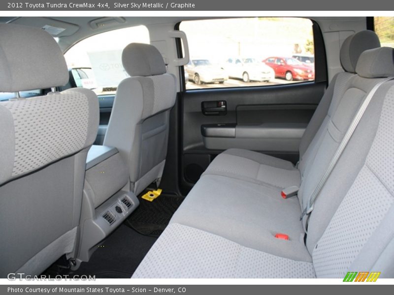 Silver Sky Metallic / Graphite 2012 Toyota Tundra CrewMax 4x4