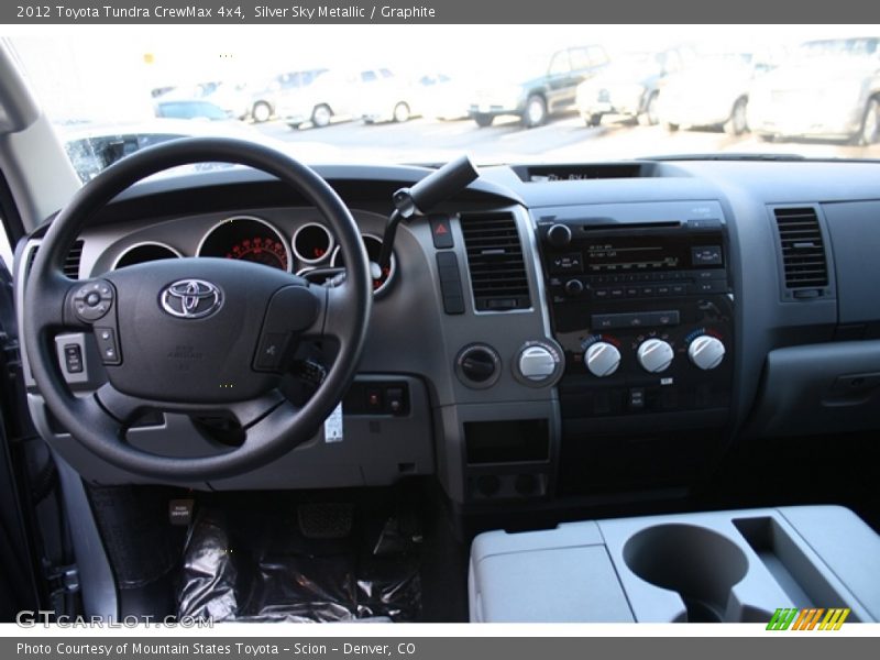 Silver Sky Metallic / Graphite 2012 Toyota Tundra CrewMax 4x4