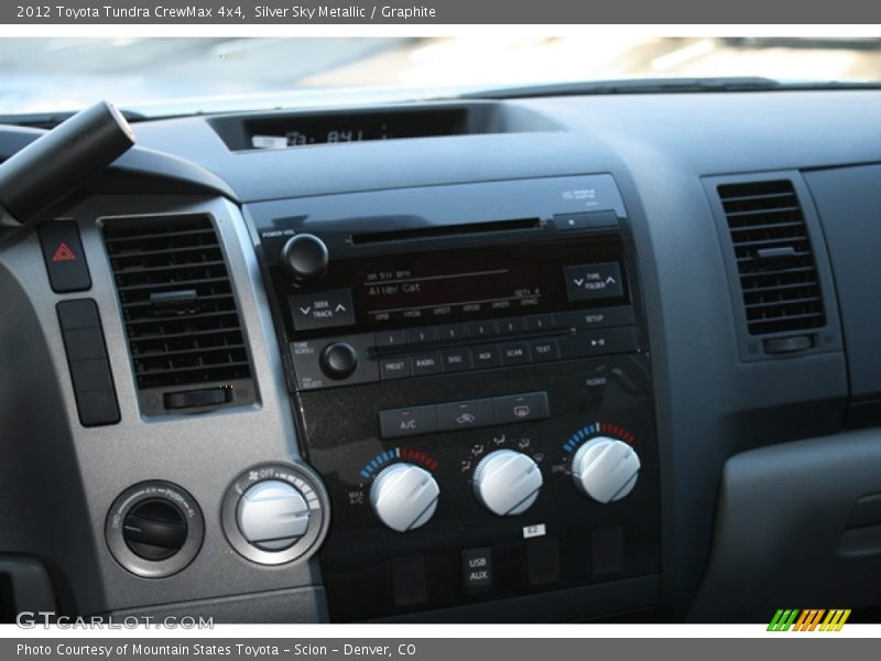 Silver Sky Metallic / Graphite 2012 Toyota Tundra CrewMax 4x4