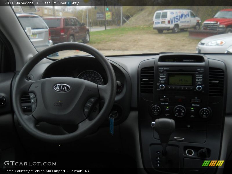 Titanium Silver / Gray 2011 Kia Sedona LX